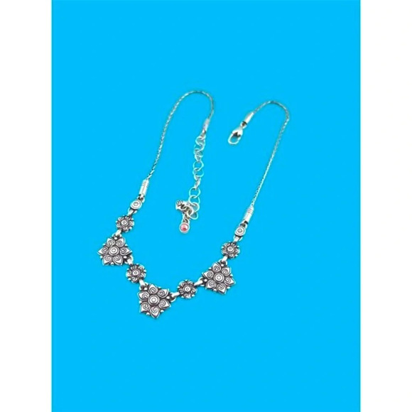 BRIGHTON Silver Plated GARDEN OF EDEN Crystal Enamel Reversible Necklace - Picture 3 of 4